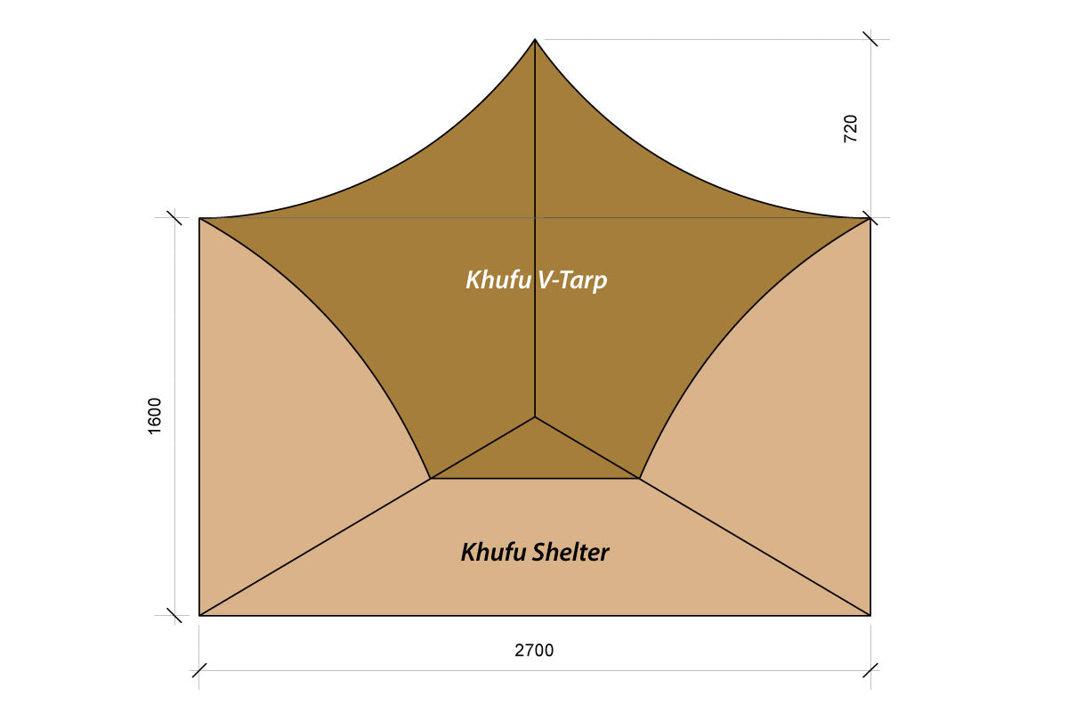 Khufu V-Tarp Sil