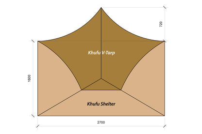 Khufu V-Tarp Sil